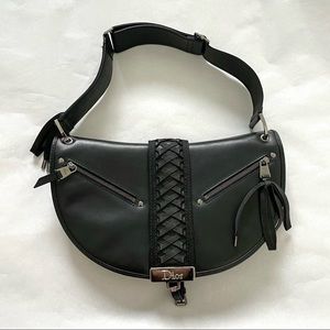 DIOR Admit It Corset Lace Up Shoulder Bag